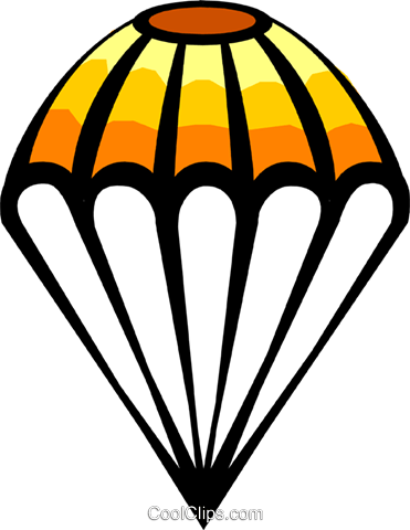 Parachute Png Images Free Download - Air Resistance Diagram Parachute (371x480), Png Download