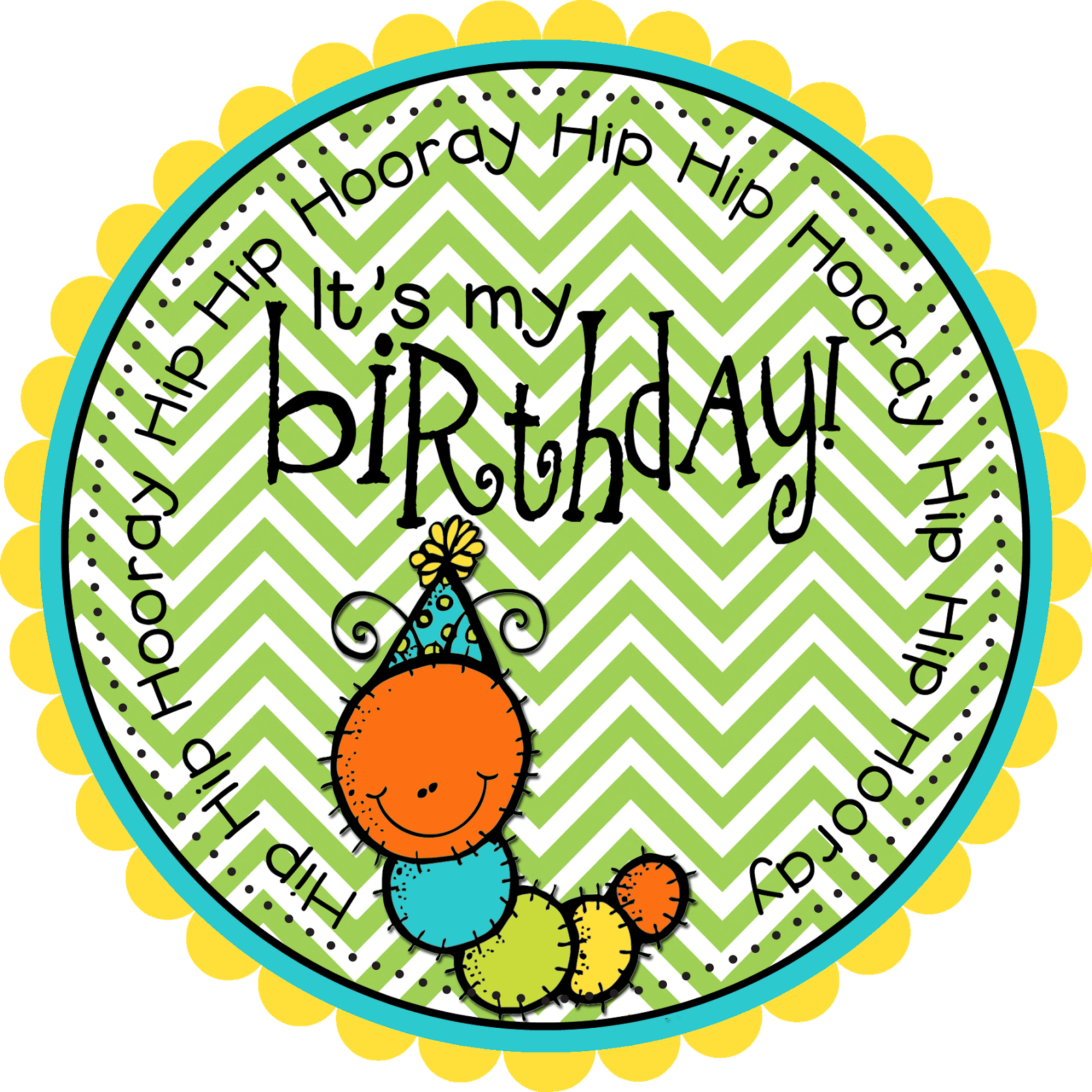 Celebrating A Birthday In Kindergarten Is Too Much - Product (1600x1600), Png Download