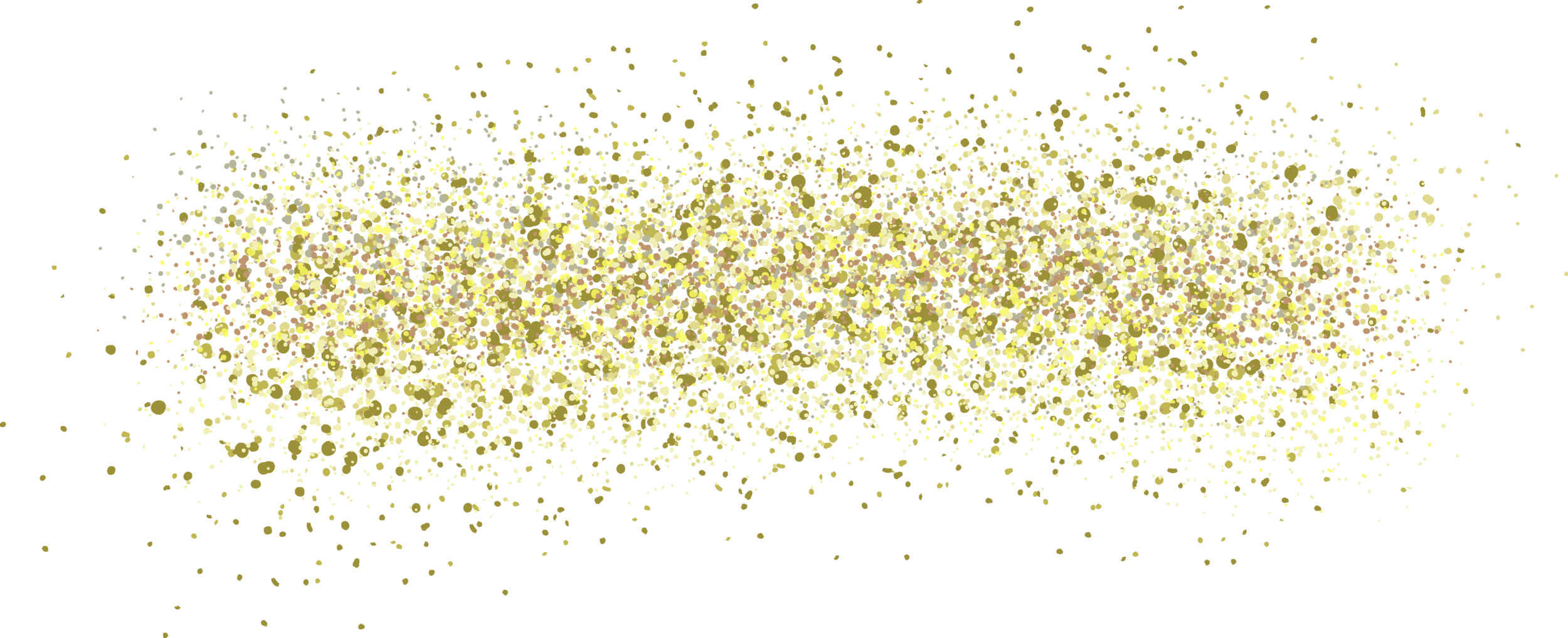 Glitter Png Clipart Photo (2500x1017), Png Download