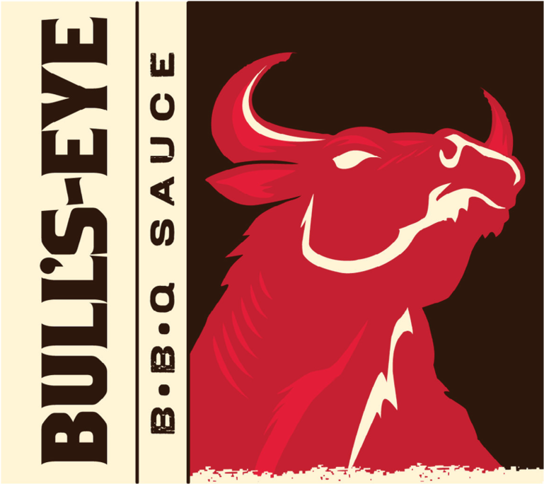Bullseye - Bull's-eye Bbq Sauce, Sweet & Tangy - 18 Oz Bottle (1000x773), Png Download