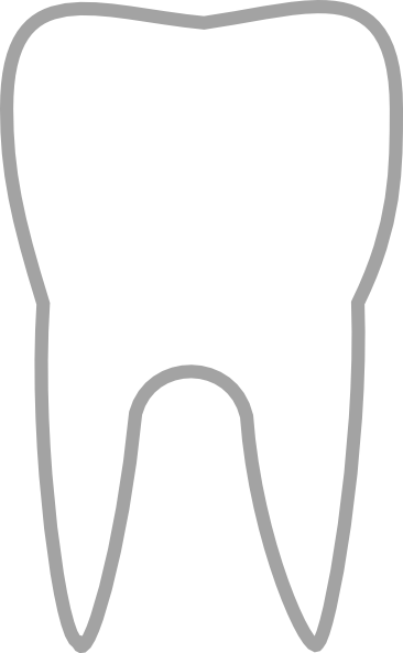 How To Set Use Simple Tooth Icon Clipart (366x593), Png Download