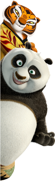 Dreamworks Animation No Se Hace Responsable Del Contenido - Kung Fu Panda 3 Logo Png (185x837), Png Download