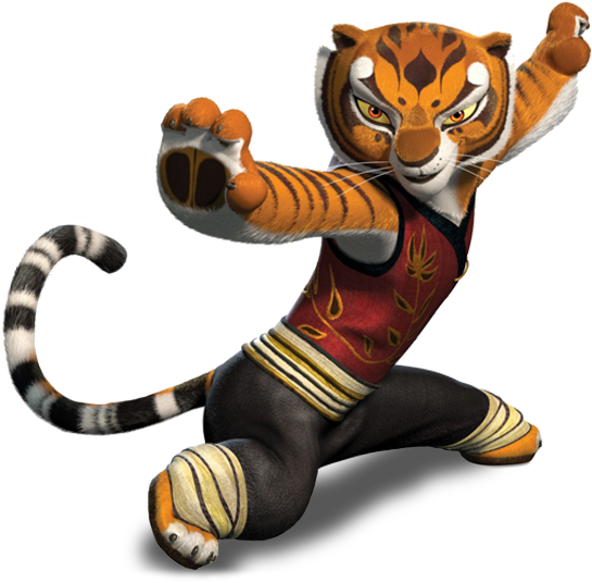 Kung Fu Panda Tigress Png - Motorhead Products Kung Fu Panda Tough Little Tigress (552x543), Png Download