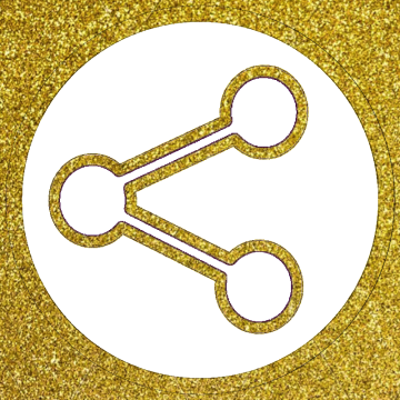 Vector Black And White Download 1 Vector Gold - Share Gold Png (360x360), Png Download