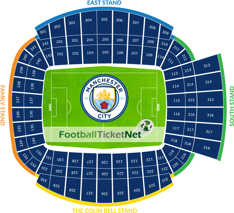 Man City Seating Plan (923x721), Png Download