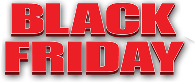 Plus - Black Friday (673x284), Png Download