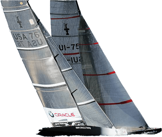 Sailboat Charters San Francisco Yacht - Bmw Oracle Trimarano (750x501), Png Download