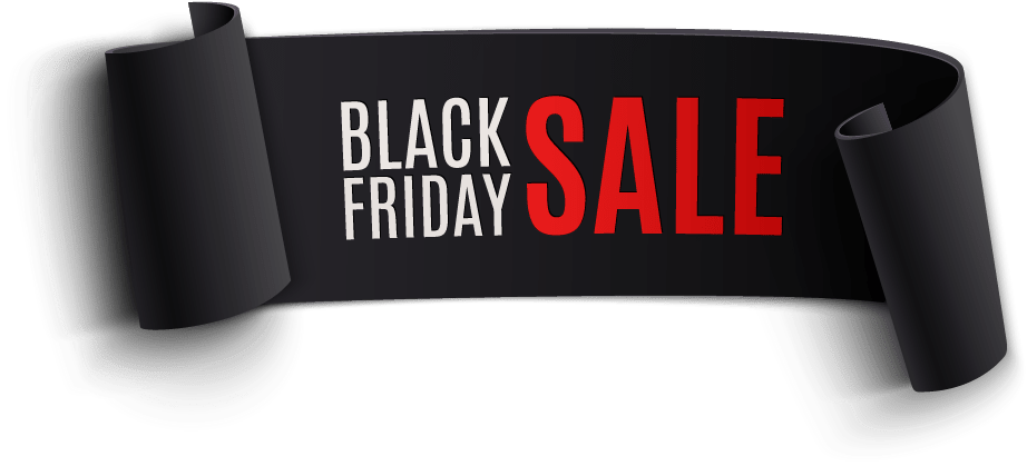 Black Friday Banner Png (996x418), Png Download
