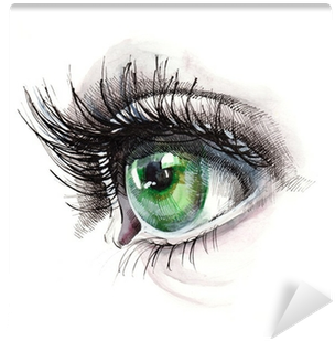 Art Print: Okalinichenko's Green Eye, 30x30in. (400x400), Png Download
