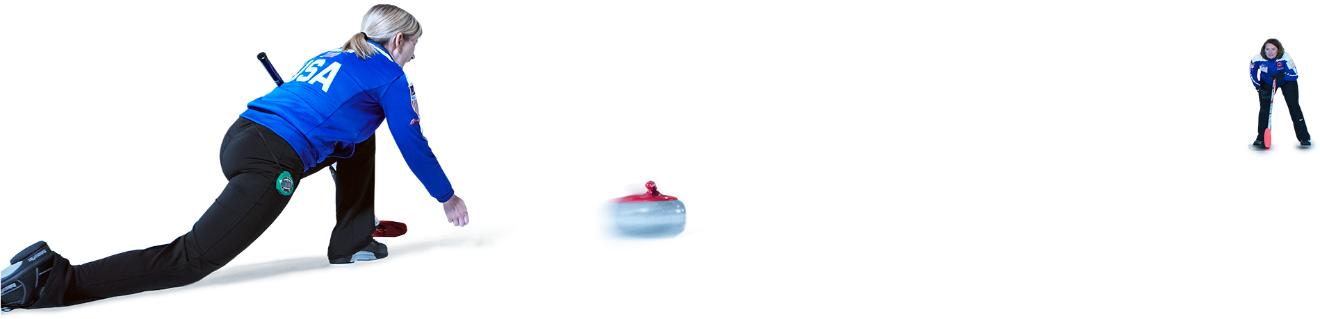 Hoping For A Bullseye - Curling Png (2048x1280), Png Download