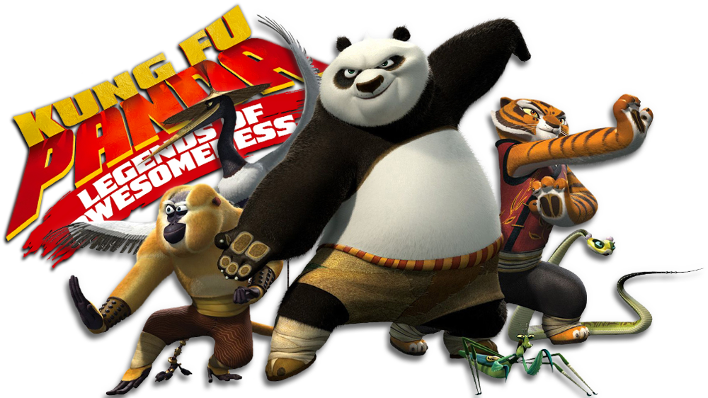 Kung Fu Panda - Kung Fu Panda Legend Of Awesomeness Tv Series (1000x562), Png Download