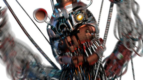 Observationmolten Freddy Has A Green Eye On His Arm - Molten Freddy Red Arm (480x270), Png Download