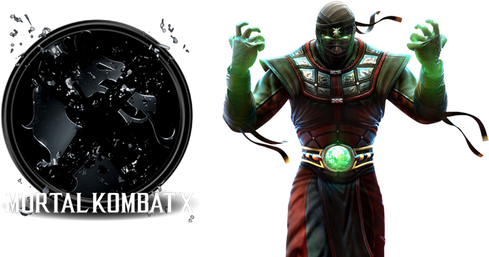 Durante El Stream Especial De Mortal Kombat X Del Día - Advanced Graphics Ermac-mortal Kombat Cardboard Standup (940x400), Png Download