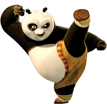 Kung Fu Panda 2 - Kung Fu Panda Pillow (541x600), Png Download