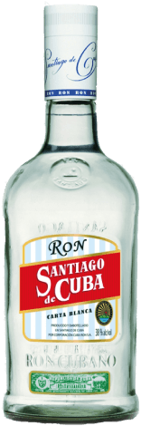 Santiago De Cuba Carta Blanca - Santiago De Cuba Carta Blanca White Rum (500x570), Png Download