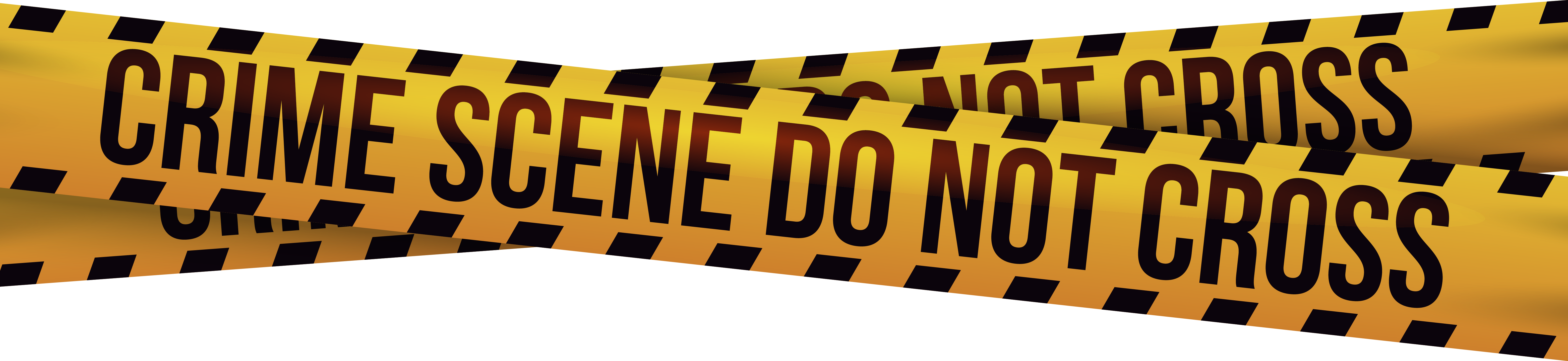 Barricade - Police Tape Png (6246x1440), Png Download