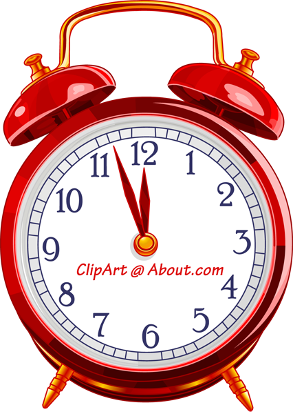 Alf Img Showing Clip Art Alarm Clock - Clipart Alarm Clock Png (426x600), Png Download