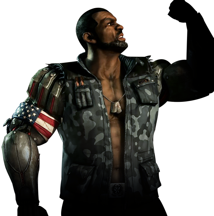 [ Img] - Jax Mortal Kombat (714x719), Png Download