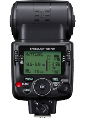 Sb 700 Speedlight Camera Flash 5343322 - Nikon Sb 700 Af Speedlight (400x400), Png Download