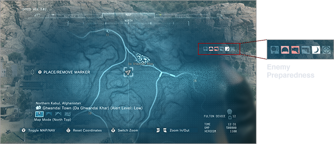 Enemy Forces Will Respond To Your Tactics - The Phantom Pain (651x281), Png Download