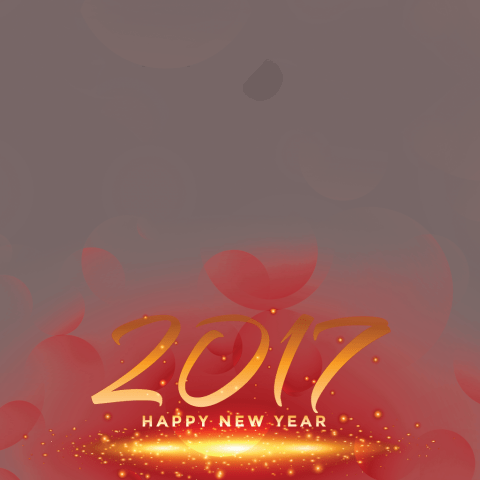 New Year 2017 Profile Picture Filter Overlay For Facebook - Poster (480x480), Png Download