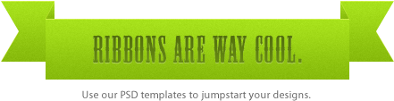 Ribbons Are Way Cool - Graphic Design (990x325), Png Download