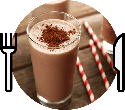 Recipe Chocolate Milkshake - Milk Bournvita (434x382), Png Download