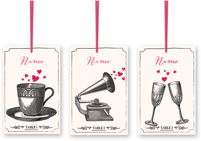 Custom And Unique Wedding Invitations And Save The - Pepper & Joy Personalised Vintage Wedding Stationery (700x700), Png Download