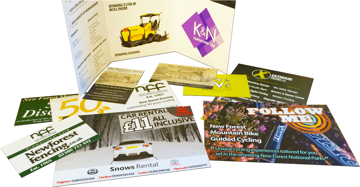 Business Cards And Flyers Flyers And Business Cards - Flyers And Posters Png (1200x620), Png Download