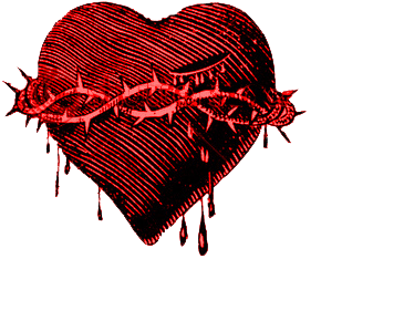 Heart Wrapped In Thorns (450x450), Png Download