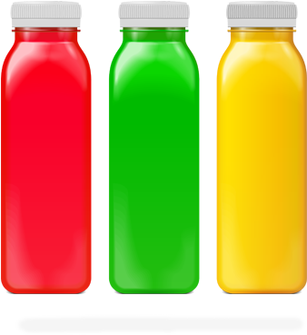 Pet Juice Bottles - Juice Plastic Bottle Png (533x399), Png Download