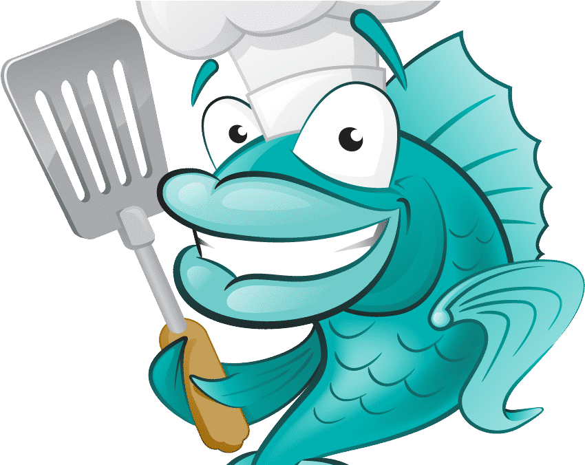 Morning Pointe Hosts “2nd Annual Fish Fry” - Fish Fry Cartoon (933x675), Png Download
