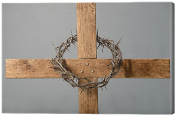 Cruz E Coroa De Espinho (400x400), Png Download