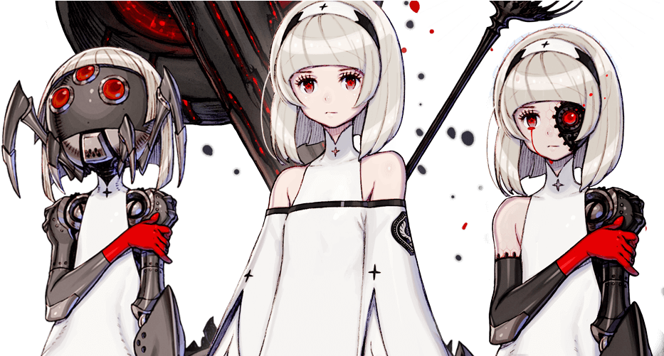 0828 Mechakokuchi Tg - Terra Battle Tronic Gal (950x500), Png Download