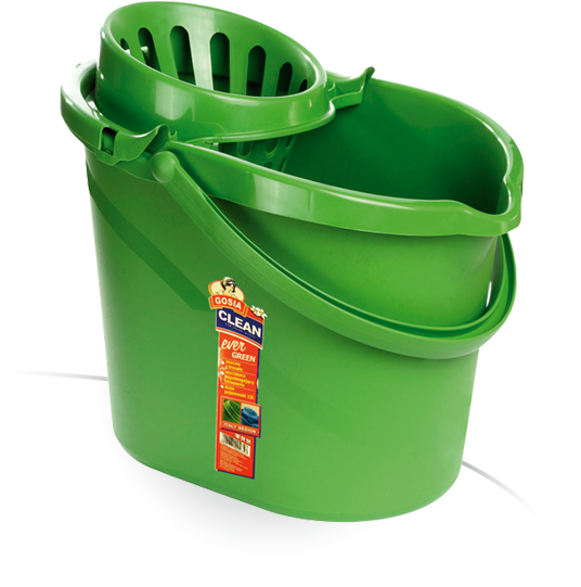 Evergreen Bucket A Pleasure To Use - Gosia 15l Wiadro Z Wyciskaczem (535x598), Png Download