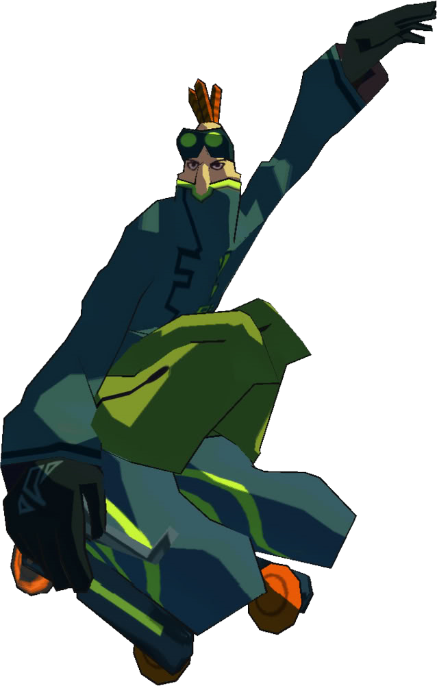 Jet Set Radio Future Soda (638x1001), Png Download