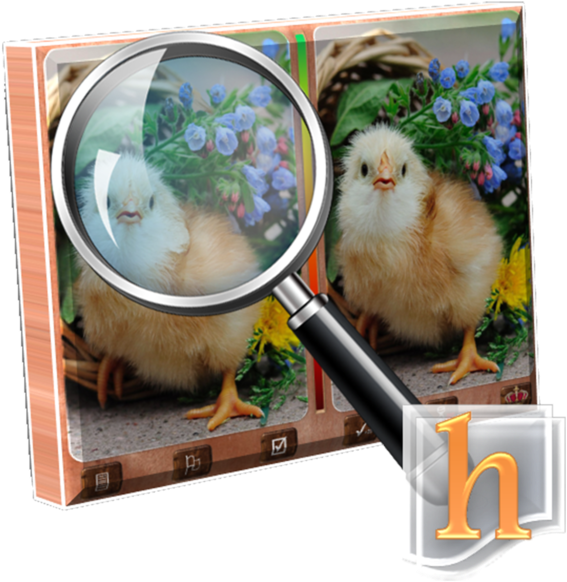 H Find The Differences 2 Lite On The Mac App Store - Easter Basket Chick Mugs (600x600), Png Download