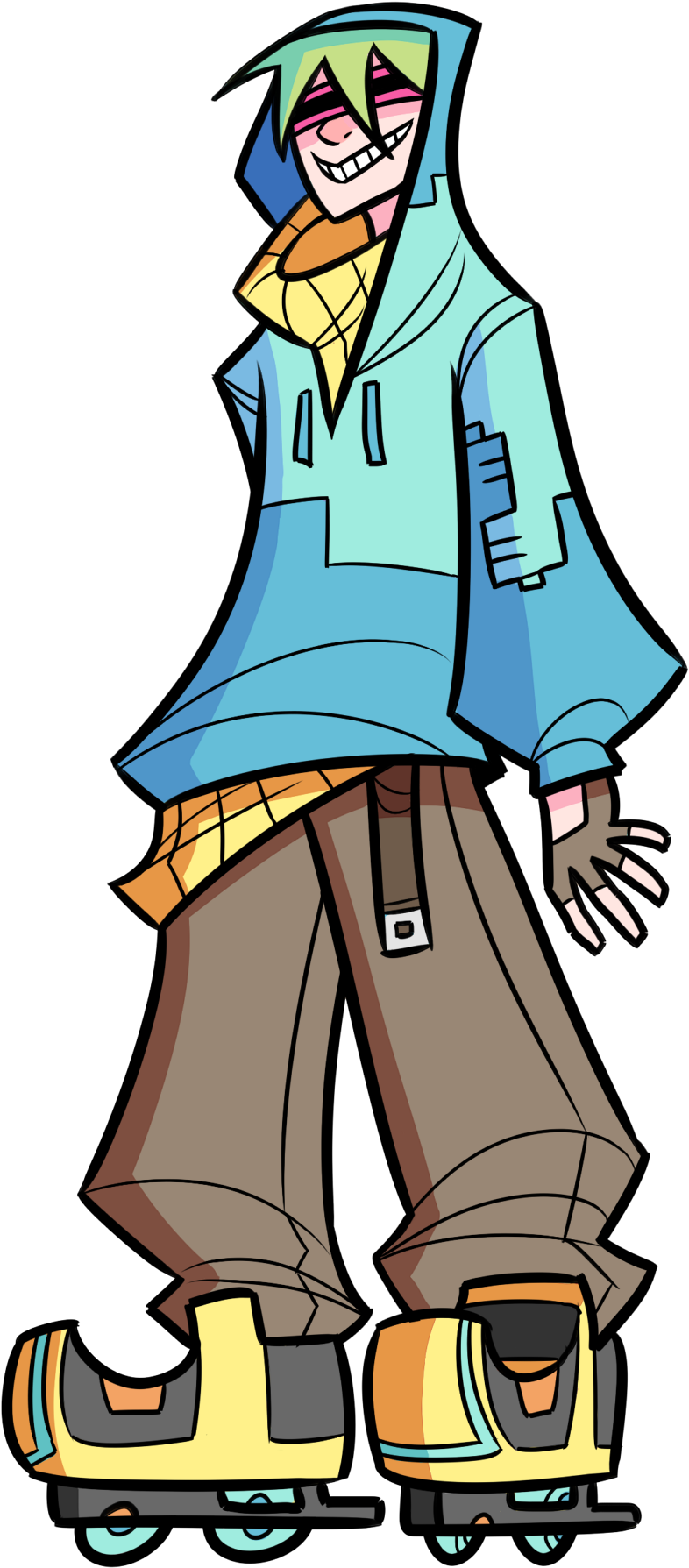 Jet Set Radio Redesign Project 1/19 - Yoyo Jet Set Radio (1280x1920), Png Download