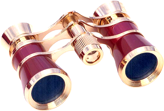 Lascala Optics 3x25 Aida Opera Glass (gold (600x600), Png Download