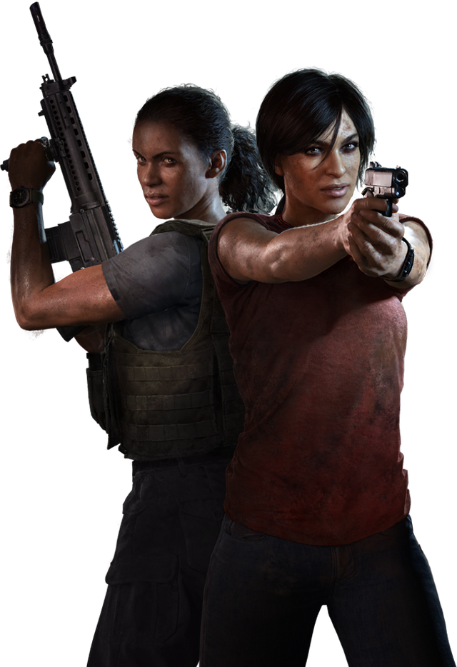 Source - Uncharted The Lost Legacy Stickers (640x934), Png Download