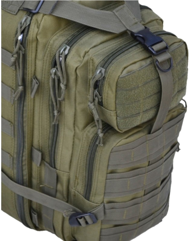 Survival Backpack Png Picture - Explorer Bags Unisex B3 Tactical Assault Pack, Olive (800x800), Png Download
