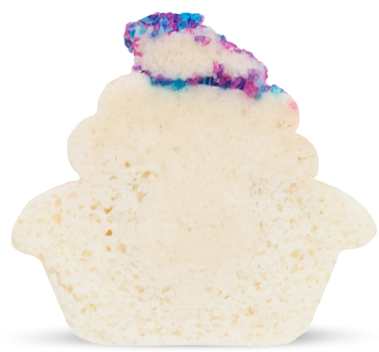 Sugar Cookie Cupcake Small Cross View Image - Icing (800x800), Png Download