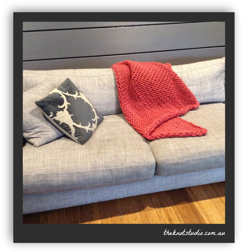 Chunky Knit Throw - Blanket (800x831), Png Download