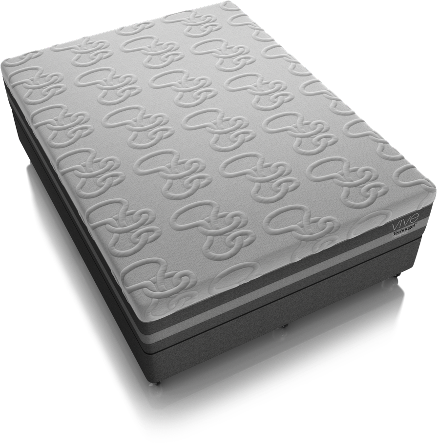 Technogel Vive Gel Mattress | Fits Twin Xl Size Beds (1000x1000), Png Download