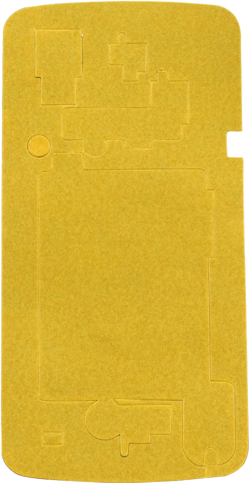 Lg Nexus 4 E960 Rear Cover Glass Lens Adhesive Strip - Mobile Phone (1200x1200), Png Download