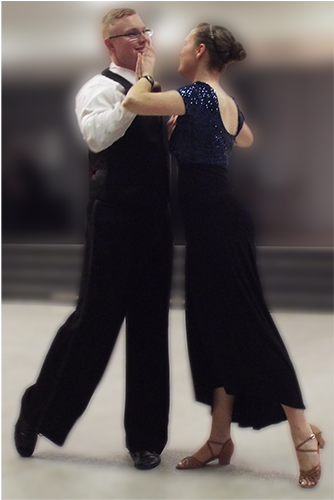 Ballroom Dancers Waltzing - Dance (1018x500), Png Download
