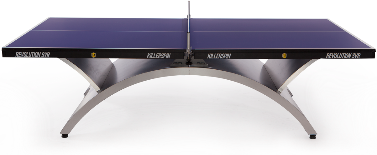 Killerspin Ping Pong Table & Table Tennis Equipment - Killerspin Revolution Svr Indoor Table Tennis Tables (1203x496), Png Download