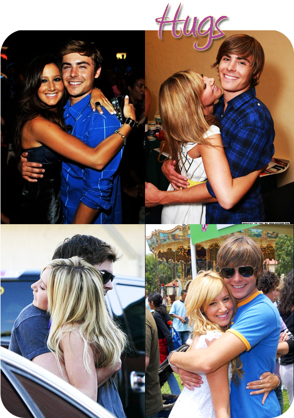 Because He Thinks Her Laughter Is Contagious - Zac Efron And Ashley Tisdale (700x900), Png Download