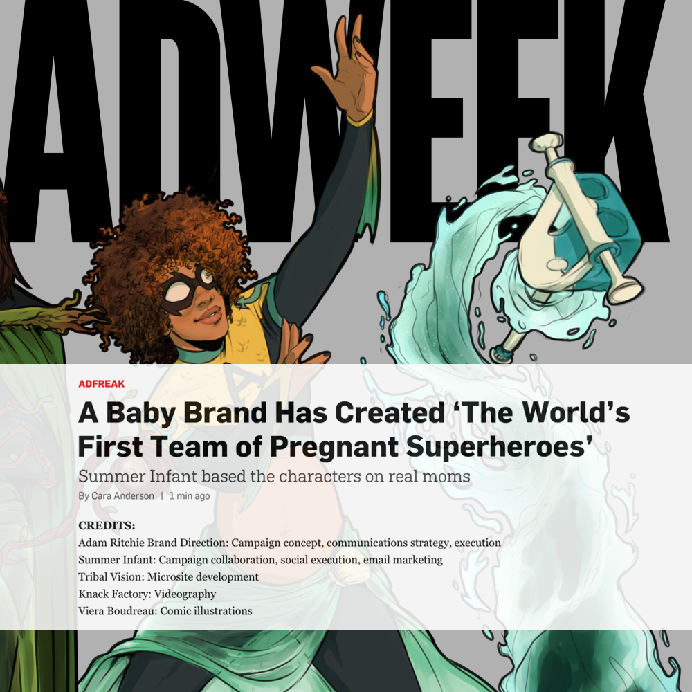 Our Campaign Is Featured On Adweek - Marketing (1000x1000), Png Download