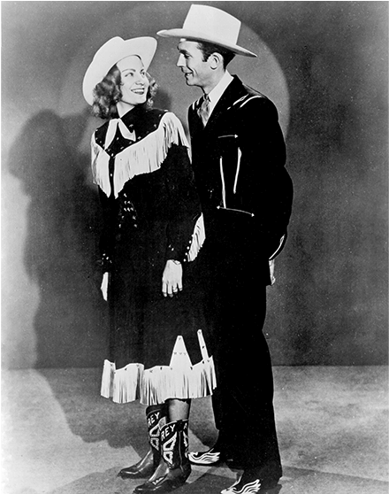 Hank Williams And Audrey Williams Pose For A Portrait - Hank Williams And Bobby (836x557), Png Download